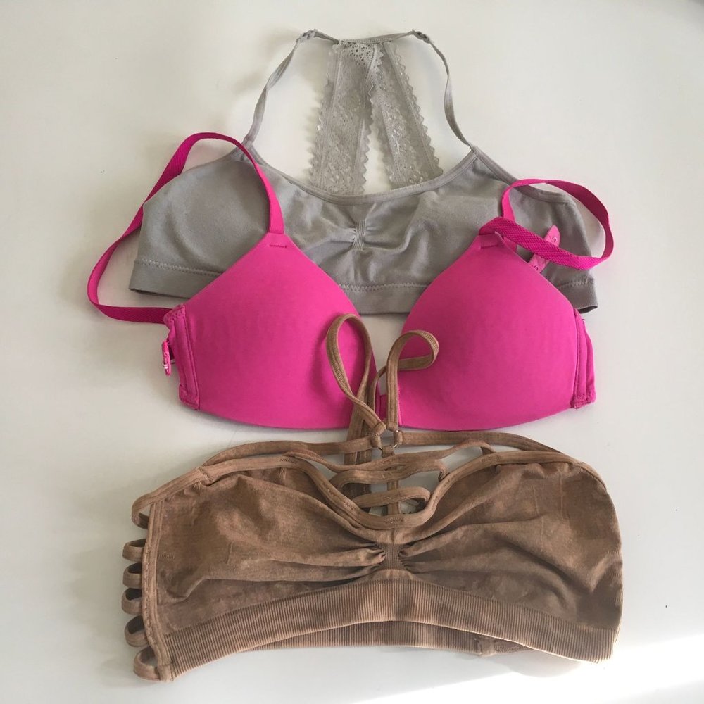 Bundle of 3 Wonder Nation, Hanes, Love,Mar Girls